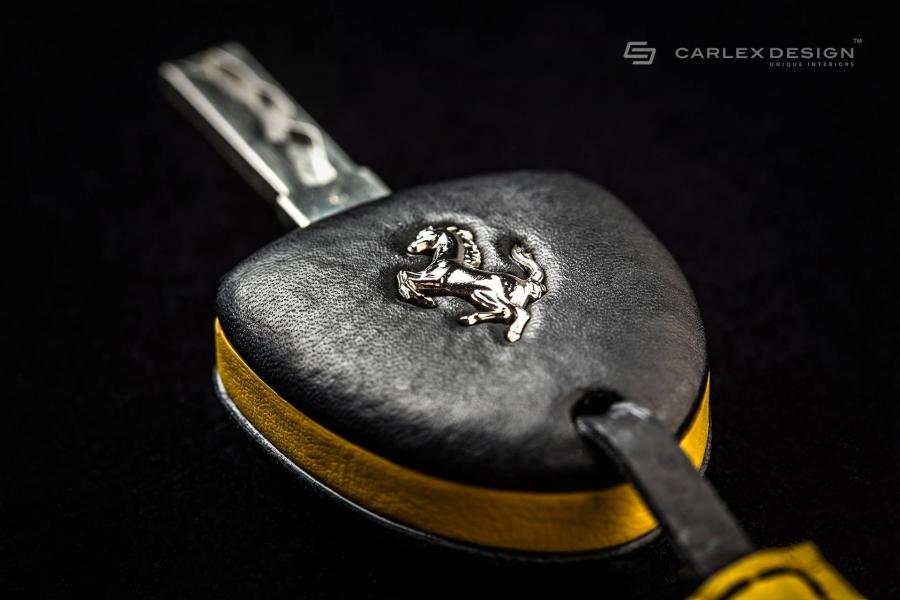 Детали интерьера Ferrari F12berlinetta by Carlex Design 2017 года  (фото 6 из 23)